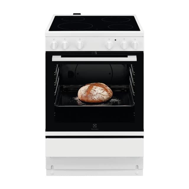 Electrolux 300-serien LKR60004NW keramisk komfyr, 230V
